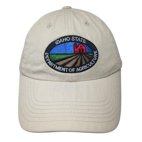 Idaho State Department of Agriculture Baseball Cap Beige One Size Adjustable - Picture 1 of 8